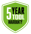 Domestic Use 5 Year Tool Warranty
